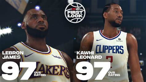 Nba 2k20 Top 20 Highest Rated Players Page 2