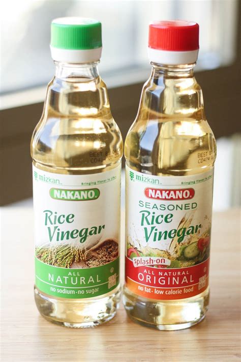 Whats The Difference Between Rice Vinegar And Seasoned Rice Vinegar
