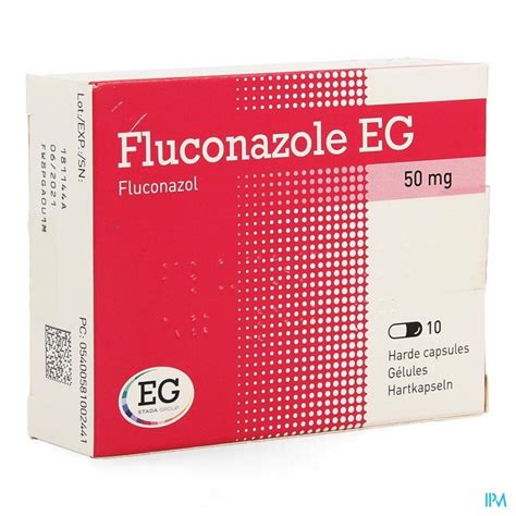 Fluconazol Eg 50 Mg Caps 10 Apotheek Vanderhaegen