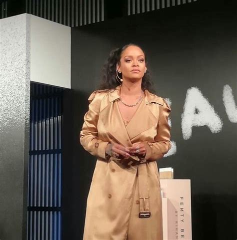 Rihanna At The Fenty Beauty Event In Dubai Rihanna