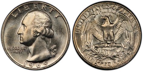Images of Washington Quarter 1969 25C - PCGS CoinFacts