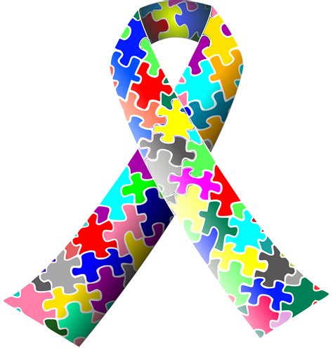 Autism Awareness Clipart Black And White Clipart Best