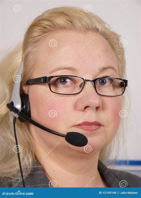 Receptionist stock photo. Image of receptionist, answer - 12159146