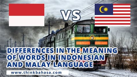 Learn Indonesian And Malay Language Differences Youtube