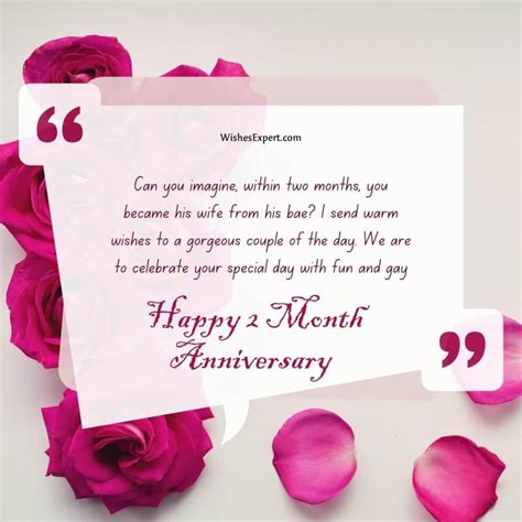 38 Happy 2 Month Anniversary Wishes And Messages For Lovers