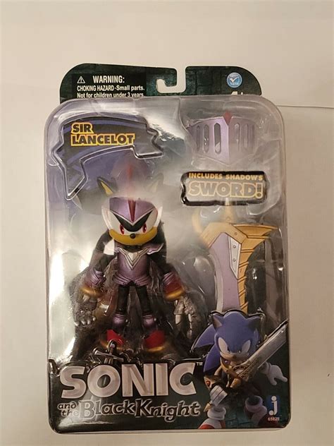 Sonic And The Black Knight Sir Lancelot Shadow Action Figure Rare