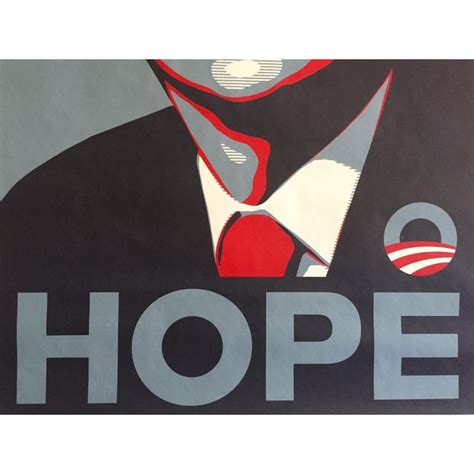 Shepard Fairey Obama Hope 2008 Election Campaign Original Lithograph
