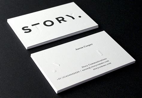 50 Minimal Business Cards That Prove Simplicity Is Beautiful