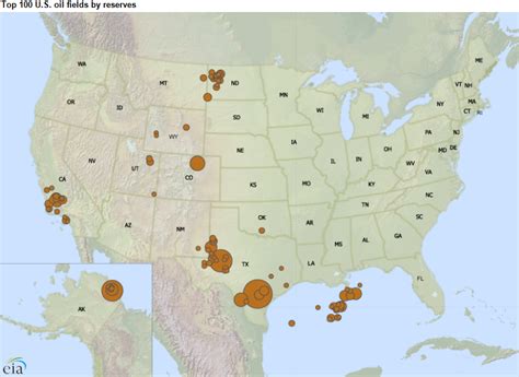 Eia Report Highlights Top 100 Us Oil And Natural Gas Fields Today