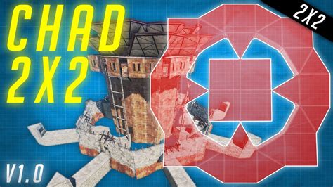 The Pvp Chad 2x2 V1 Shell V10 Base Building 2020 Rust Youtube