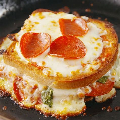 Pizza Grilled Cheese 5 Trending Recipes With Videos