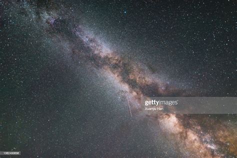 The Center Of Milky Way Galaxy Night Sky High Res Stock Photo Getty