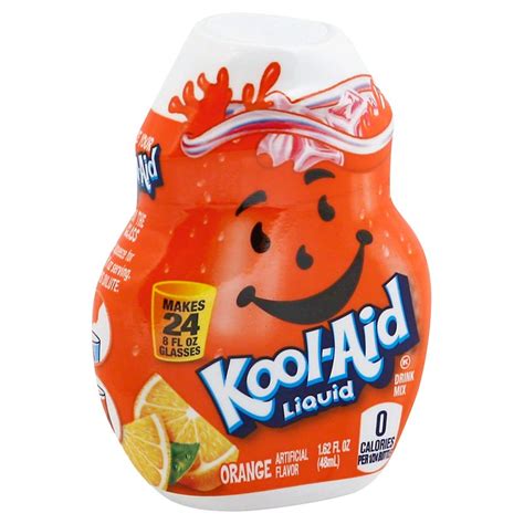 Kool Aid Liquid Orange Drink Mix Shop Mixes And Flavor Enhancers At H E B