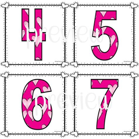 Valentines Day Number Sense Subitizing Cards 0 To 20 Math Made By