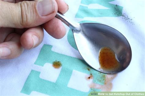 How do you get skittles stains out of clothes? How to Get Ketchup Out of Clothes: 15 Steps (with Pictures)