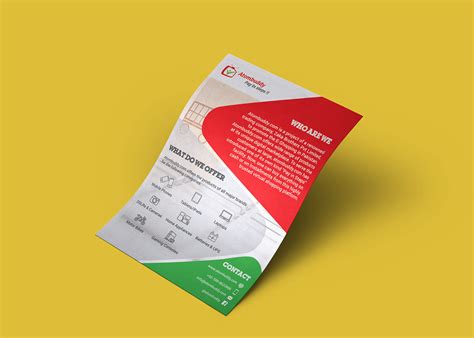 Atombuddy Leaflet Design On Behance