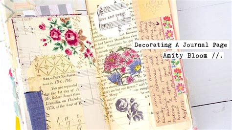 Decorating My Journal Journaling Process Simple Treasures YouTube
