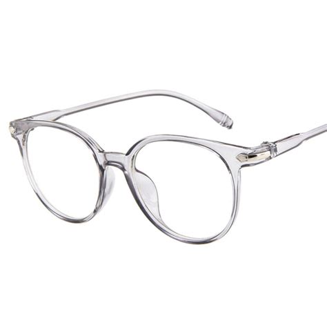Womens Stylish Glasses Oval Candy Color Non Prescription Eyeglasses