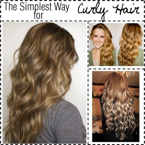 The Simplest Way For NO HEAT Curly Hair Polyvore Hair Without Heat