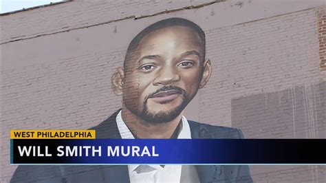 Will Smith Honored With Mural In West Philadelphia Youtube