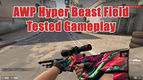 Awp Hyper Beast Field Tested Gameplay Csgo Youtube