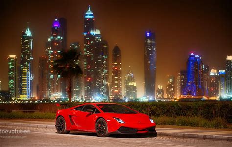 Wallpaper Car Lamborghini Red Gallardo Dubai Lp570 4 Super
