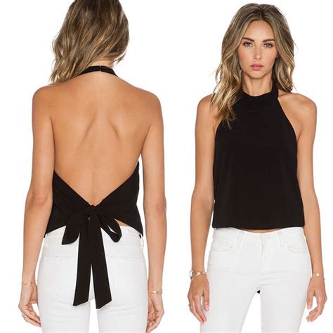 Look Awesome And Elegant With Backless Tops In
