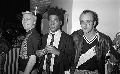keith haring and jean michel basquiat crossing lines national gallery of victoria vic