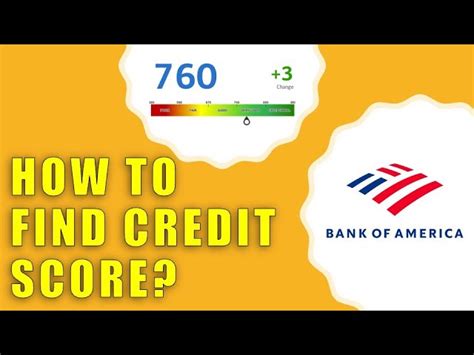 How To Check Your Credit Score With Bank Of America Commons Credit