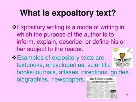 Ppt Types Of Expository Texts Powerpoint Presentation Free Download