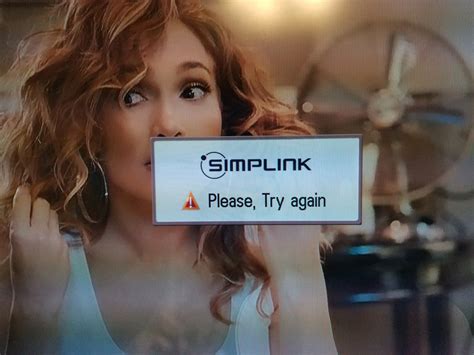 I Keep Getting A Message Pop Up That Says Simplink Please Try Again How Do I Get It To Stop It