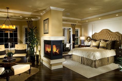 Colouring your walls like master bedroom with fireplace, lighting choices and in addition must be in harmony while using natural light that surrounds the area. 115 Master Bedroom with a Fireplaces for 2018