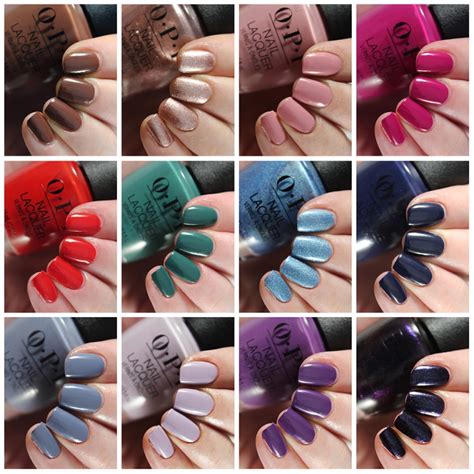 Opi ‘downtown La Fall 2021 Collection Swatches And Review Gingerly