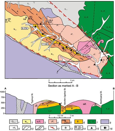Geologic Cross Section Map Innoloita