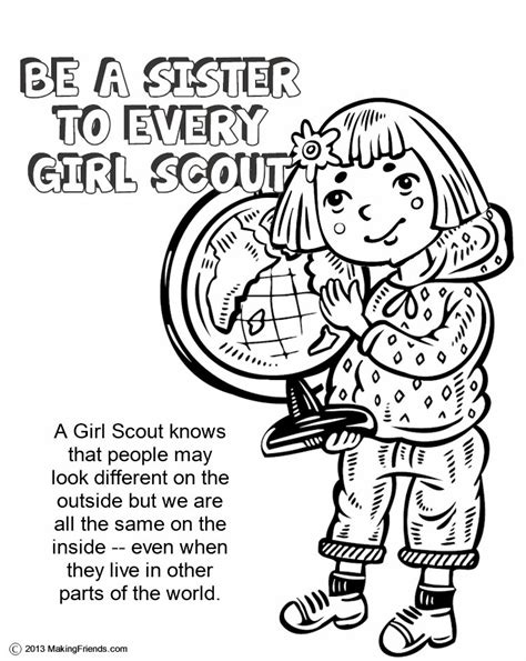If red cross first aid certification is chosen, the junior first aid badge can additionally be earned by adding 30 minutes for the girl scout requirements. Law Coloring Book | Be a Sister - MakingFriendsMakingFriends