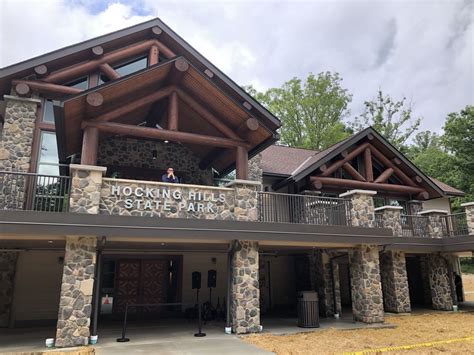 New Hocking Hills Visitors Center Opens State Park Lodge Now In
