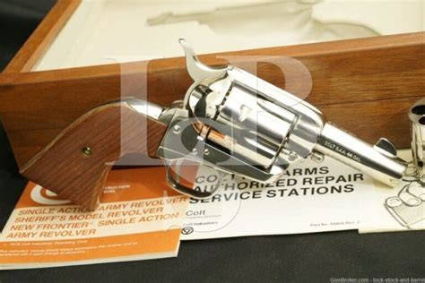 Colt Single Action Army Saa 3rd Gen Sheriffs Model 44 4044 Special