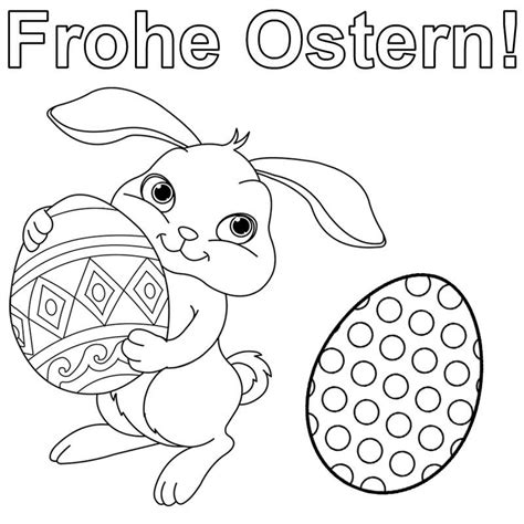 Feiern sie diese osterhasen selber backen ist besser!. Ausmalbild Ostern: Hase wünscht frohe Ostern kostenlos ausdrucken