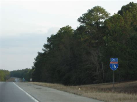 Interstate 16 East Soperton To Pembroke Aaroads Georgia