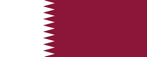 Buy Qatar Flag 6ft X 3ft The Chart And Map Shop