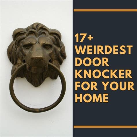 17 Funny And Novelty Door Knockers You Must Have At Home