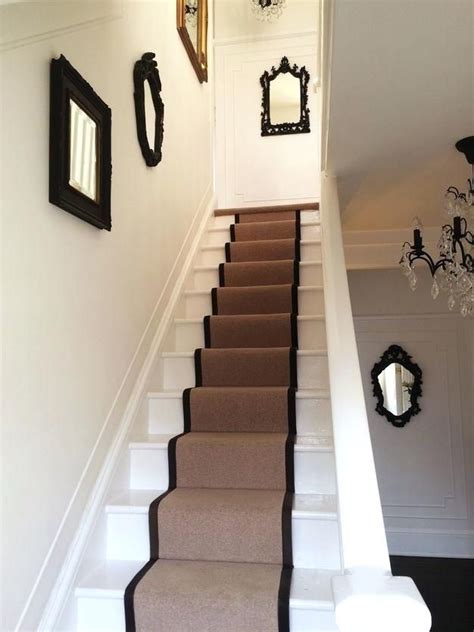 Message us to see how you can get this into your home protect your stairs and your family with a unique and stylish stair runner for both straight and spiral stairs. narrow entry hallway ideas all white staircase runner ...