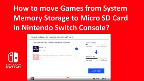 How to insert micro sd card into switch. How to move Games from System Memory Storage to Micro SD Card in Nintendo Switch Console? - YouTube