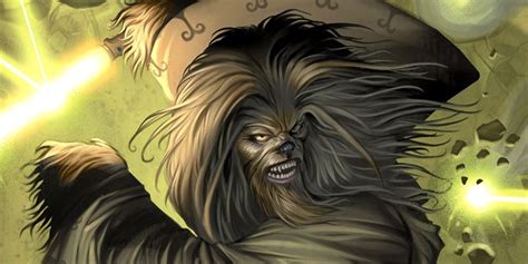 Star Wars Burryaga Agaburry Isnt The First Wookiee Jedi