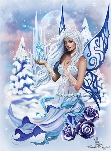 Fée Des Neiges Fairy Artwork Winter Fairy Fairy Pictures