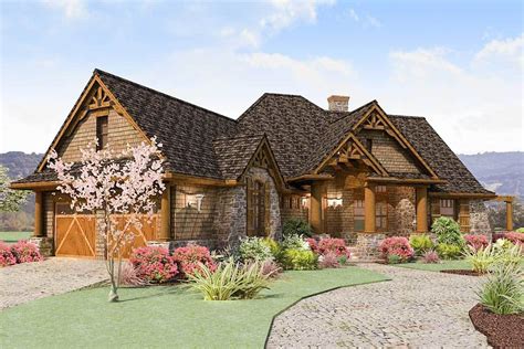 Plan 16801wg Take In The Views In 2020 Tuscan House Plans Craftsman