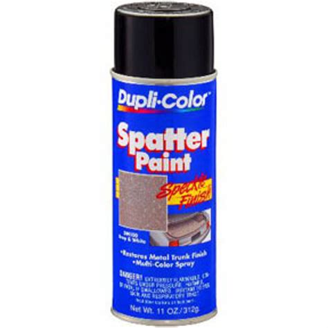 Dm100 Trunk Spatter Paint Gray And White