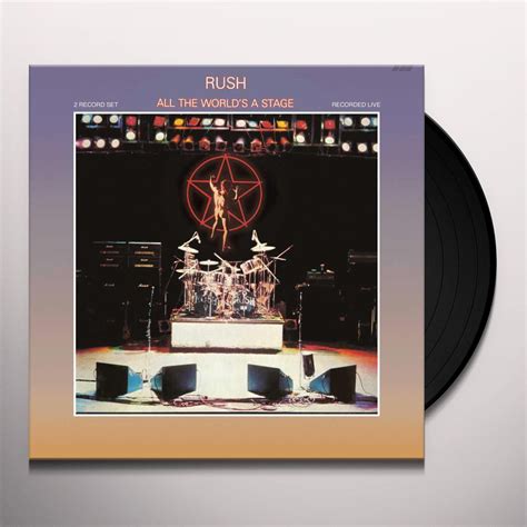 Rush All The Worlds A Stage Vinyl Record