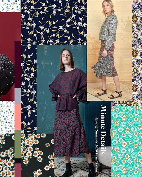 What are the trends set to shape next season? Spring/Summer 2020 Print & Pattern Trend - Minute Details ...