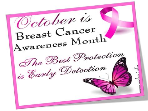Which Month Is Cancer Awareness Month Fitness Facts Breast Cancer